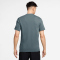 NIKE Dri-FIT Primary kurzarm Fitnessshirt Herren 382 - mineral slate/mineral slate S