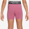 NIKE Pro Dri-FIT 3" Tights Mädchen 641 - peony/white L (146-156 cm)