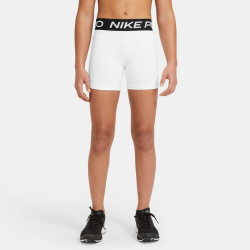 NIKE Pro Dri-FIT 3" Tights Mädchen 100 - white/pure platinum L (146-156 cm)