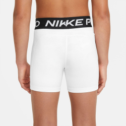 NIKE Pro Dri-FIT 3" Tights Mädchen 100 - white/pure platinum L (146-156 cm)