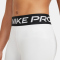 NIKE Pro Dri-FIT 3" Tights Mädchen 100 - white/pure platinum L (146-156 cm)