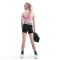 NIKE Pro Dri-FIT 3" Tights Mädchen 018 - black/med soft pink/white S (128-137 cm)