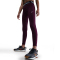 NIKE Pro Leggings Mädchen 610 - bordeaux/black/white L (146-156 cm)