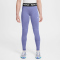 NIKE Pro Leggings Mädchen 569 - light thistle/black/white L (146-156 cm)