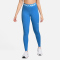 NIKE Pro Tights Damen 435 - lt photo blue/white XXL