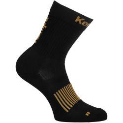 Kempa Logo Classic Handballsocken Kinder schwarz/gold 31-35