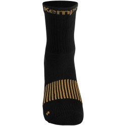 Kempa Logo Classic Handballsocken Kinder schwarz/gold 36-40