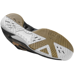Kempa Wing 2.0 Handballschuhe schwarz/weiß/gold 39