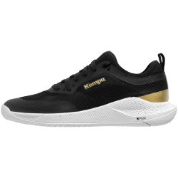 Kempa Kourtfly Handballschuhe schwarz/weiß/gold 39