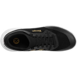 Kempa Kourtfly Handballschuhe schwarz/weiß/gold 39