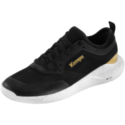 Kempa Kourtfly Handballschuhe schwarz/weiß/gold 39