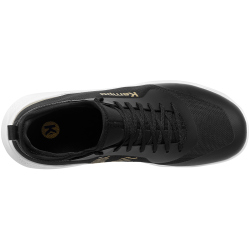 Kempa Kourtfly Handballschuhe Kinder schwarz/weiß/gold 34