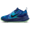 NIKE Team Hustle D 12 Basketballschuhe Kinder 400 - brave blue/black-multi-color 28