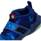 NIKE Team Hustle D 12 Basketballschuhe Kinder 400 - brave blue/black-multi-color 28