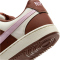 NIKE Court Vision Low Premium Sneaker Damen 004 - soft pearl/pink foam-fauna brown 36.5