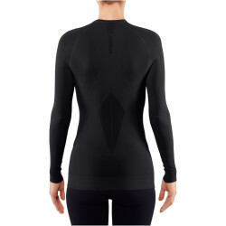 FALKE Maximum Warm langarm Funktionsshirt Damen black L