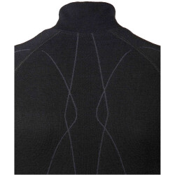 FALKE Warm langarm Funktionsshirt aus Wolle black L