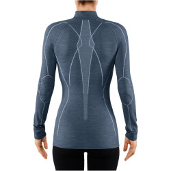 FALKE Warm langarm Funktionsshirt aus Wolle capitain S
