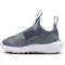 NIKE Flex Runner 4 Baby-Sneaker 004 - cool grey/cool grey-dark grey-white 21