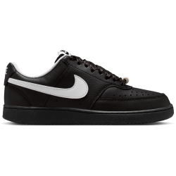 NIKE Court Vision Low Sneaker Damen 001 - black/white 37.5