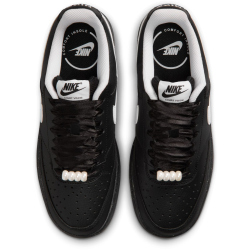 NIKE Court Vision Low Sneaker Damen 001 - black/white 37.5