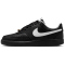 NIKE Court Vision Low Sneaker Damen 001 - black/white 37.5