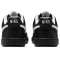 NIKE Court Vision Low Sneaker Damen 001 - black/white 37.5