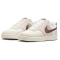 NIKE Court Vision Low Sneaker Damen 121 - summit white/tattoo-phantom 37.5