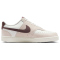 NIKE Court Vision Low Sneaker Damen 121 - summit white/tattoo-phantom 37.5