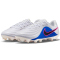 NIKE Jr. Tiempo Maestro Academy FG/MG Fußballschuhe Kinder 146 - white/black-racer blue-pink blast 32