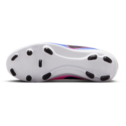 NIKE Jr. Tiempo Maestro Club FG/MG Fußballschuhe Kinder 146 - white/black-racer blue-pink blast 36.5
