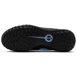 NIKE Jr. Tiempo Maestro Club TF Multinocken-Fußballschuhe Kinder 040 - black/ice blue 37.5