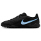 NIKE Jr. Tiempo Maestro Club TF Multinocken-Fußballschuhe Kinder 040 - black/ice blue 37.5