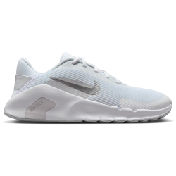 NIKE Flex Train Fitnessschuhe Damen 101 - white/metallic silver-photon dust 36