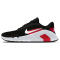 NIKE Flex Train Fitnessschuhe Herren 004 - black/white-university red 40