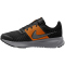 NIKE Run Defy Laufschuhe Herren 011 - black/total orange-wolf grey 40