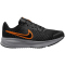 NIKE Run Defy Laufschuhe Herren 011 - black/total orange-wolf grey 40