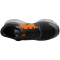 NIKE Run Defy Laufschuhe Herren 011 - black/total orange-wolf grey 40