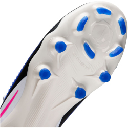 NIKE Jr. Phantom 6 Pro FG/MG Fußballschuhe Kinder 446 - racer blue/pink blast-white 32
