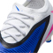 NIKE Jr. Phantom 6 Pro FG/MG Fußballschuhe Kinder 446 - racer blue/pink blast-white 32