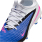 NIKE Jr. Phantom 6 Academy FG/MG Fußballschuhe Kinder 446 - racer blue/pink blast-white 32