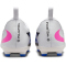 NIKE Jr. Phantom 6 Academy FG/MG Fußballschuhe Kinder 446 - racer blue/pink blast-white 32