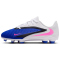 NIKE Jr. Phantom 6 Club FG/MG Fußballschuhe Kinder 446 - racer blue/pink blast-white 36.5