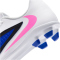NIKE Jr. Phantom 6 Club FG/MG Fußballschuhe Kinder 446 - racer blue/pink blast-white 36.5
