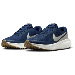 NIKE Revolution 8 Laufschuhe Herren 402 - midnight navy/sail-gum med brown 38.5