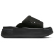 NIKE Calm Elevation Slides Badelatschen Damen 002 - black/black 42