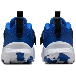 NIKE Team Hustle D Basketballschuhe Kinder 400 - game royal/white-black 35