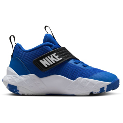 NIKE Team Hustle D Basketballschuhe Kinder 400 - game royal/white-black 35