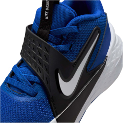 NIKE Team Hustle D Basketballschuhe Kinder 400 - game royal/white-black 35