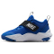 NIKE Team Hustle D Basketballschuhe Kinder 400 - game royal/white-black 35